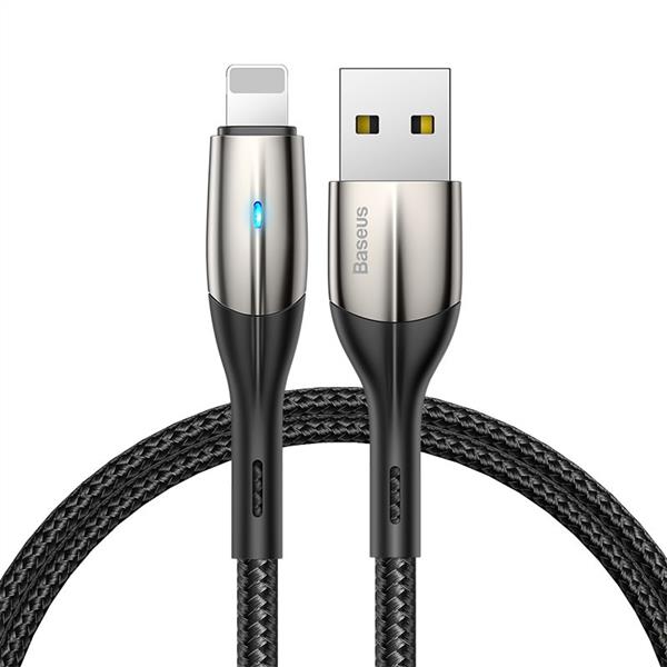 کابل تبدیل USB به لایتنینگ باسئوس مدل Horizontal طول 2 متر